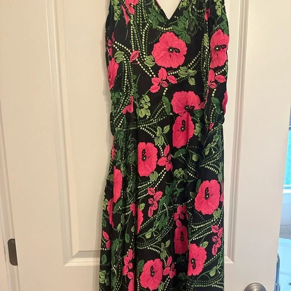 Anthropologie Maeve Ruched midi dress 👗 - Picture 6 of 6
